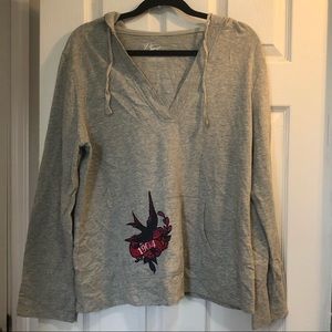 Hooded sweatshirt, NWOT, size 14/16